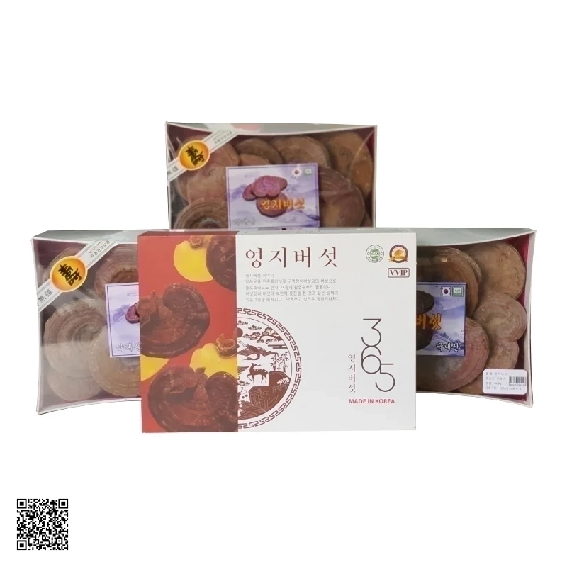 Nấm Linh Chi Đỏ 365 Hàn Quốc Thượng Hạng Hộp 1kg
