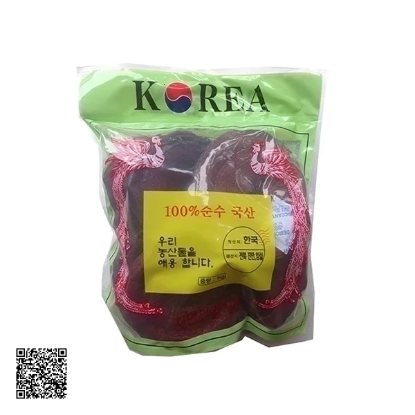 Nấm Linh Chi Đỏ Phượng Hoàng Túi Xanh Hàn Quốc Bịch 1kg (3 Tai Trở Lên)