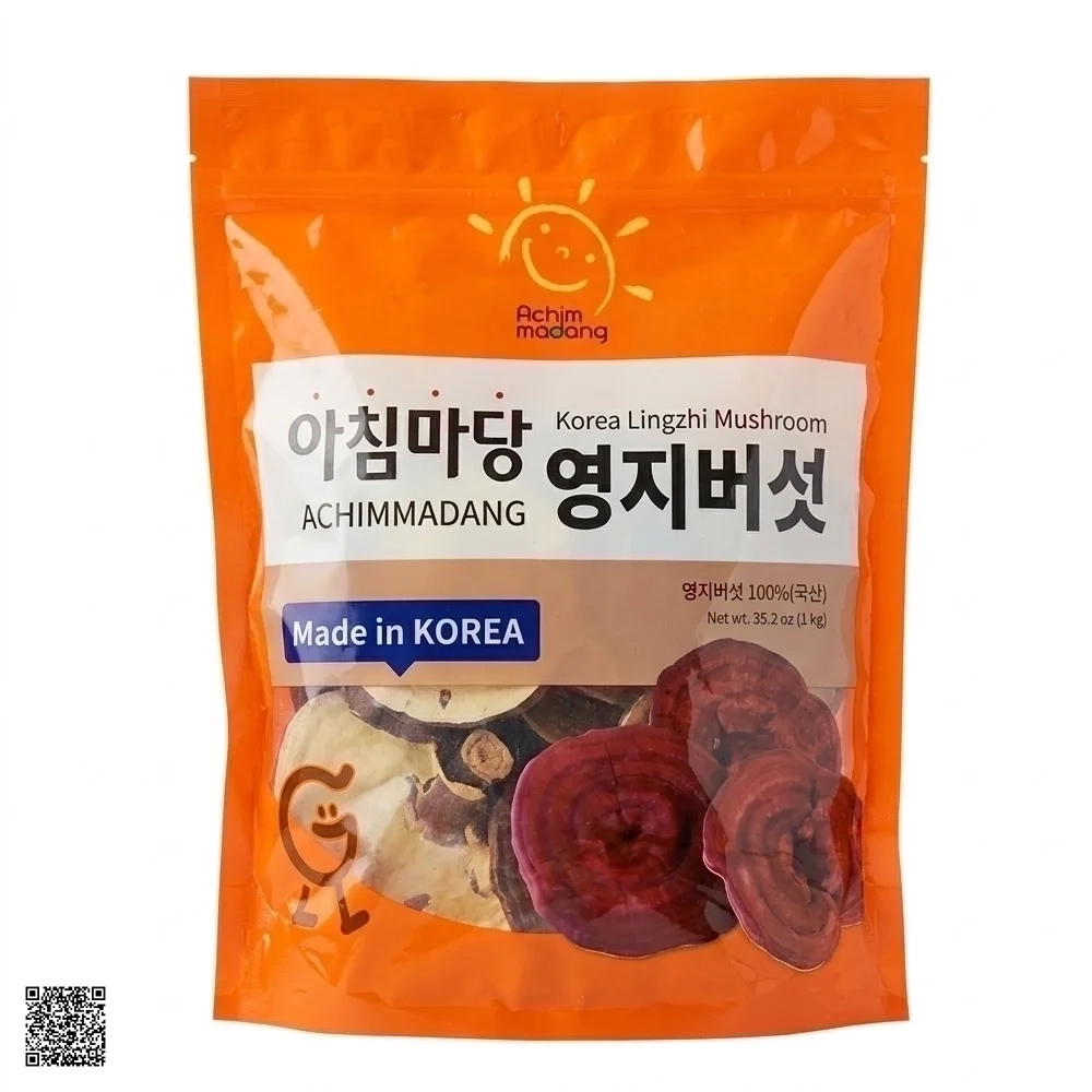 Nấm Linh Chi Đỏ Thượng Hạng Achimmadang Korea Lingzhi Mushroom 1kg (9-12 Lá)