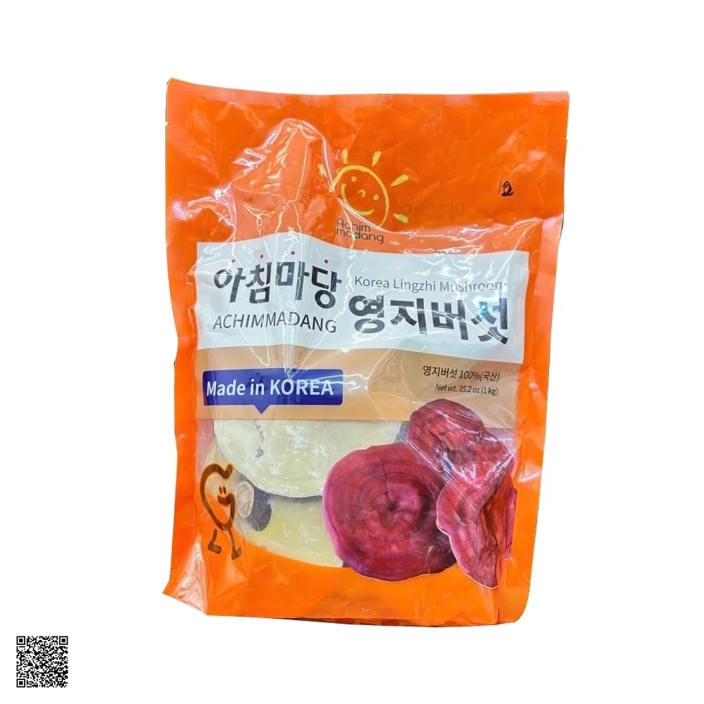 Nấm Linh Chi Đỏ Thượng Hạng Achimmadang Korea Lingzhi Mushroom 1kg (13-16 Lá)
