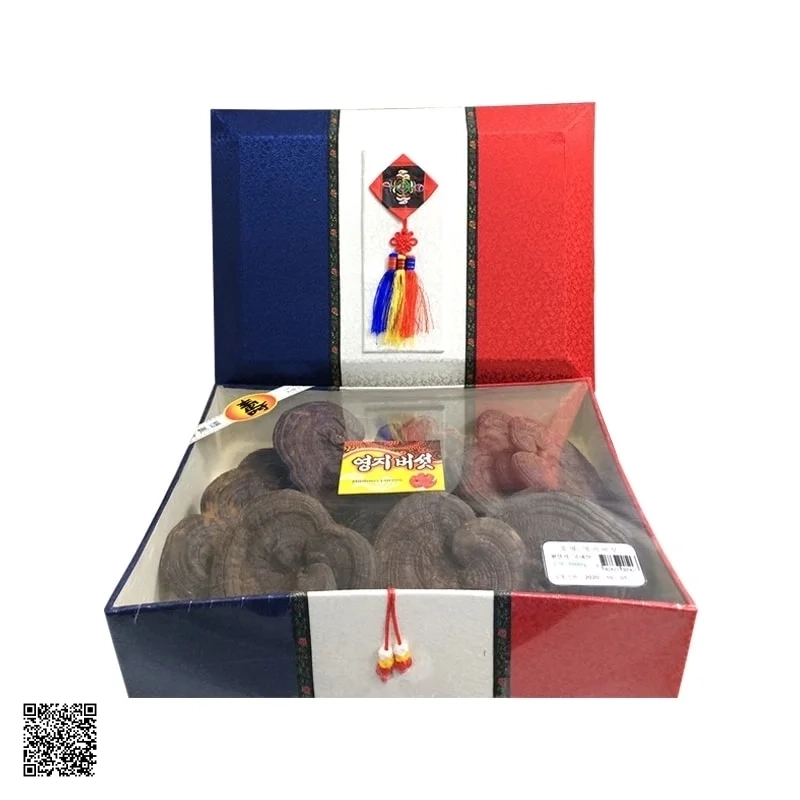 Nấm Hắc Linh Chi Núi Đá Hàn Quốc Thượng Hạng Hộp Quà Tặng 1kg