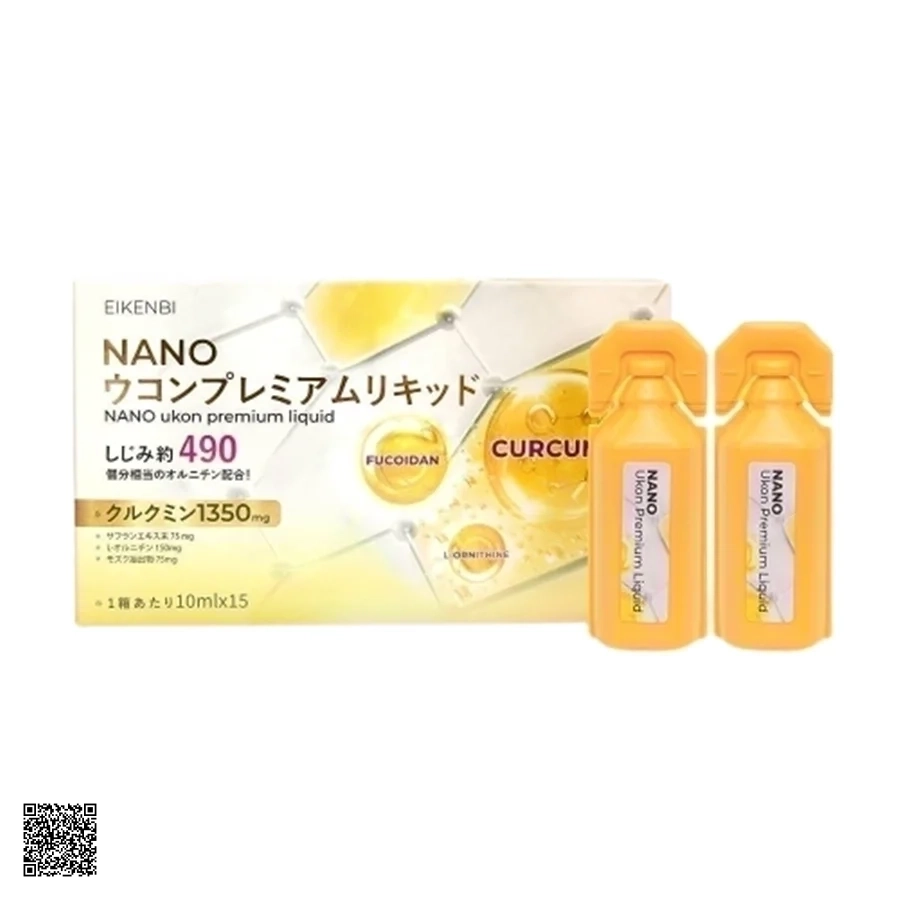 Eikenbi Nano Ukon Premium Liquid Nước Uống Tinh Chất Nghệ
