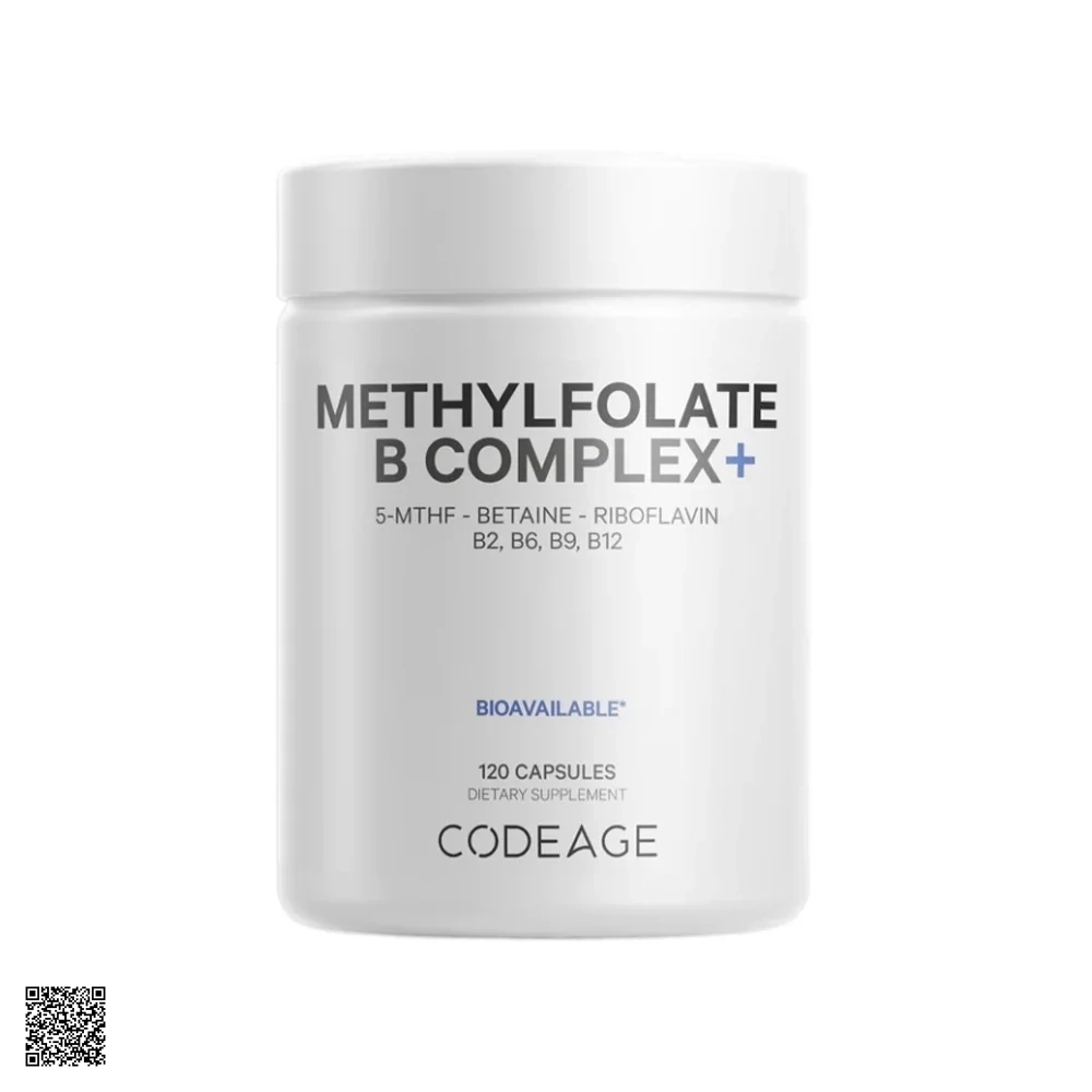 Code Age MethylFolate B Complex+ Viên Uống Hỗ Trợ Cải Thiện Trí Nhớ