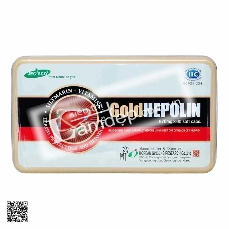 Viên Bổ Gan Goldhepolin Jecsco (60 viên)