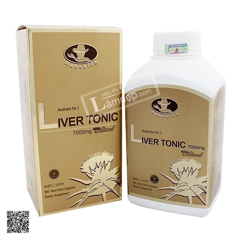 Viên Uống Bổ Gan Auhealth Liver Tonic (7000mg x 365 Viên)