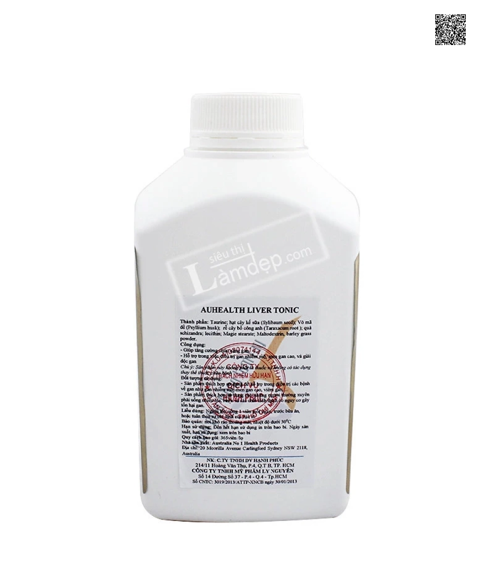 Viên Uống Bổ Gan Auhealth Liver Tonic (7000mg x 365 Viên) Viên Uống Bổ Gan Auhealth Liver Tonic (7000mg x 365 Viên)