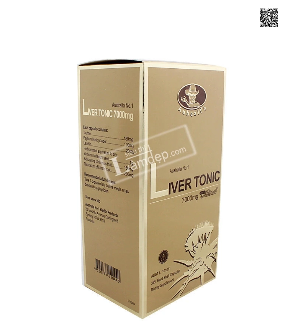 Viên Uống Bổ Gan Auhealth Liver Tonic (7000mg x 365 Viên) Viên Uống Bổ Gan Auhealth Liver Tonic (7000mg x 365 Viên)