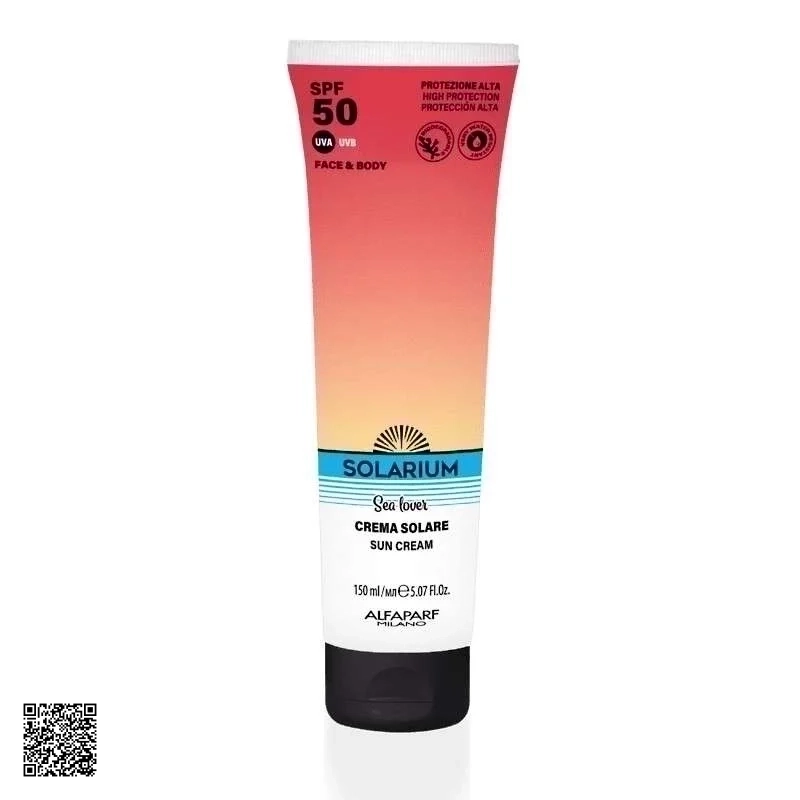 Dibi Milano Solarium Sunscreen Face & Body SPF50 - Kem Chống Nắng Mỏng Nhẹ