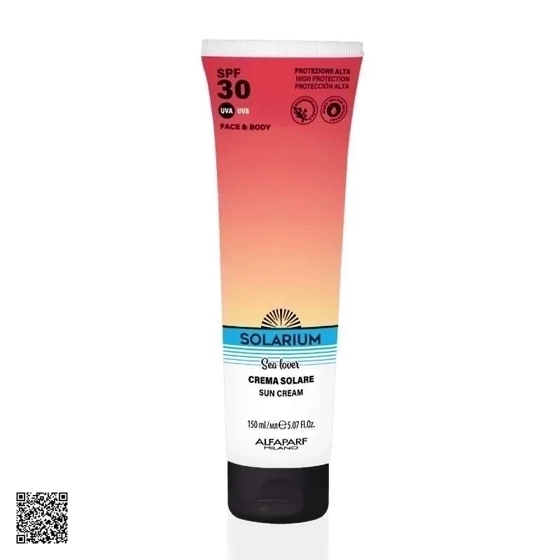 Dibi Milano Solarium Sunscreen Face & Body SPF30 - Kem Chống Nắng Mỏng Nhẹ