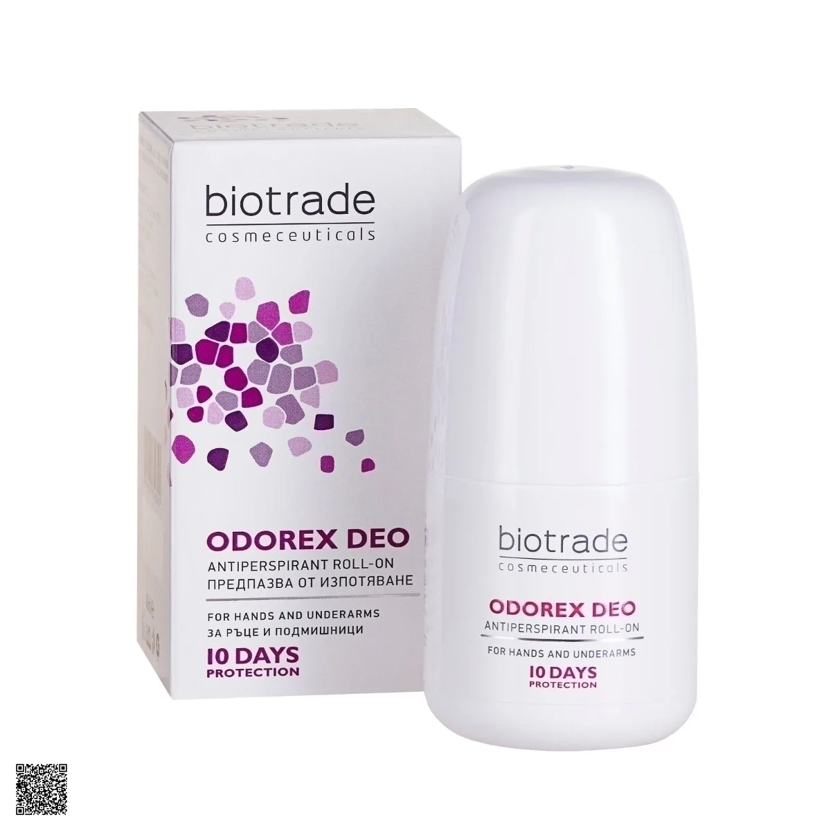 Lăn Khử Mùi, Chống Đổ Mồ Hôi Biotrade Odorex Deo Roll Antiperspirant Roll-On 40ml