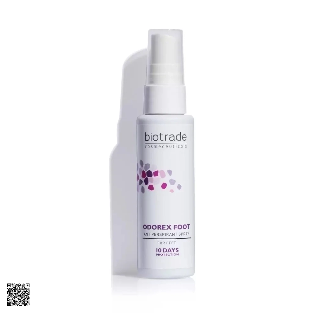 Biotrade Odorex Foot Antiperspirant Spray - Xịt Khử Mùi Hôi Chân