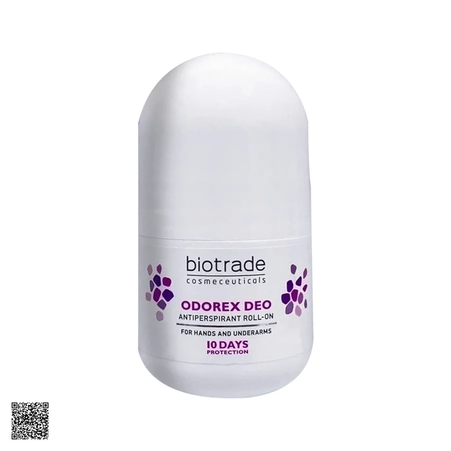 Biotrade Odorex Deo Roll Antiperspirant Roll-On - Lăn Khử Mùi, Giảm Đổ Mồ Hôi (20ml)