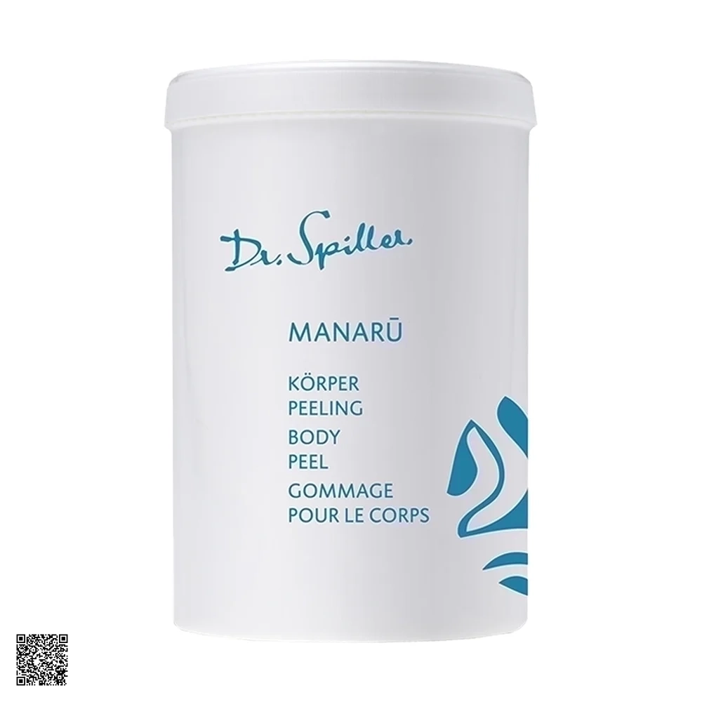 Dr.Spiller Manaru Body Peeling - Kem Tẩy Tế Bào Chết Toàn Thân (1000ml)