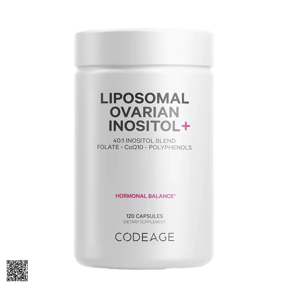 Code Age Liposomal Ovarian Inositol+ - Viên Uống Cân Bằng Nội Tiết