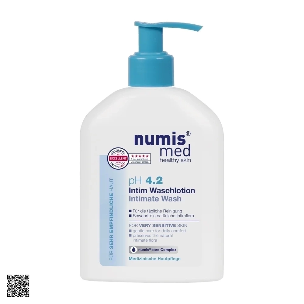 Numis Med Intimate Wash pH 4.2 - Dung Dịch Vệ Sinh Phụ Nữ