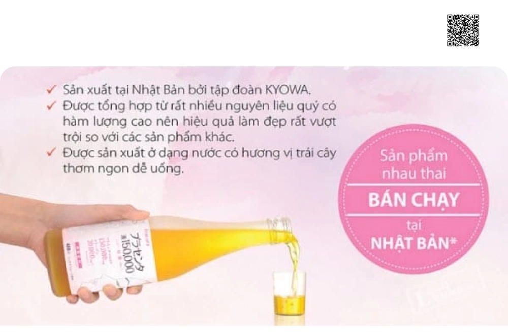 Tinh Chất Nhau Thai Cừu Fracora Placenta 150000mg
