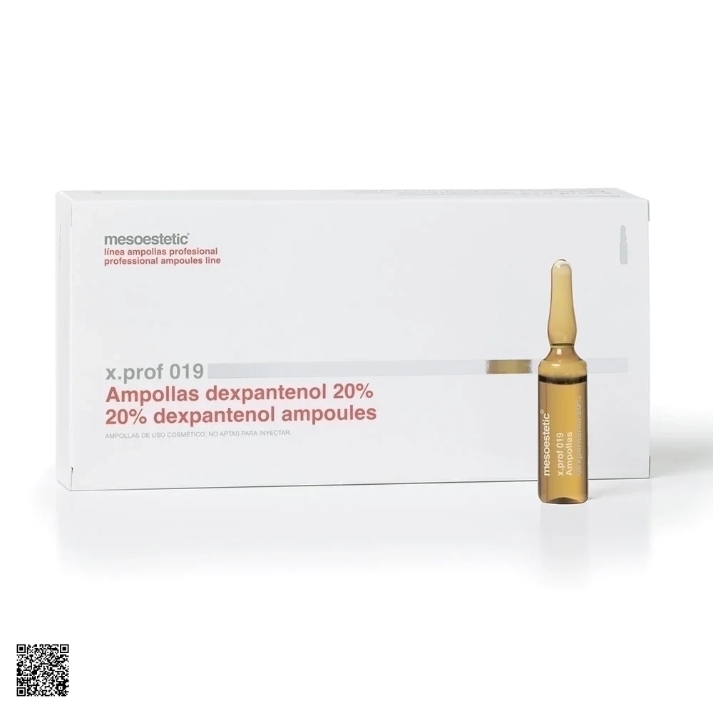 Tinh Chất Trị Rụng Tóc Mesoestetic X.Prof 019 20% Dexpanthenol Ampoules