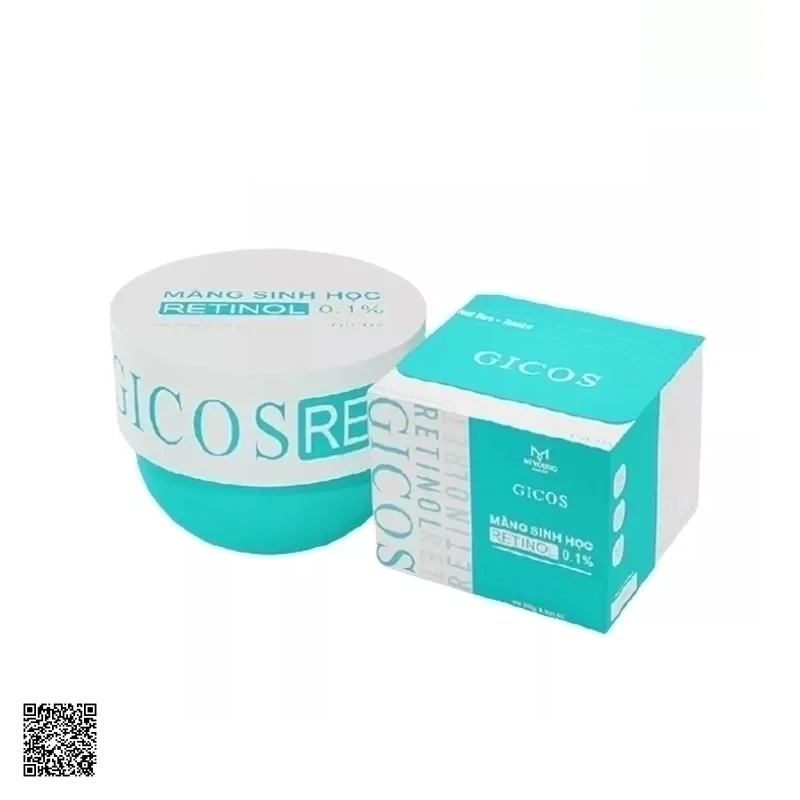 Kem Body Màng Sinh Học Gicos Retinol 0.1% Dưỡng Thể Trắng Da
