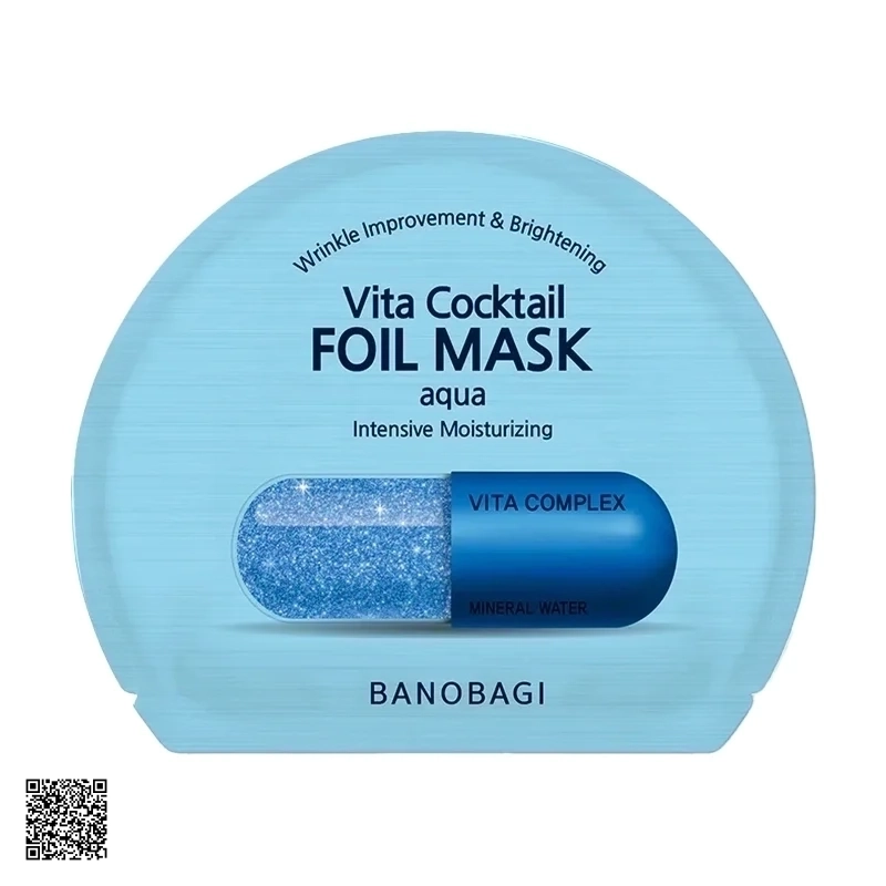 Mặt Nạ Dưỡng Ẩm Banobagi Vita Cocktail Foil Mask Aqua Intensive Moisturizing