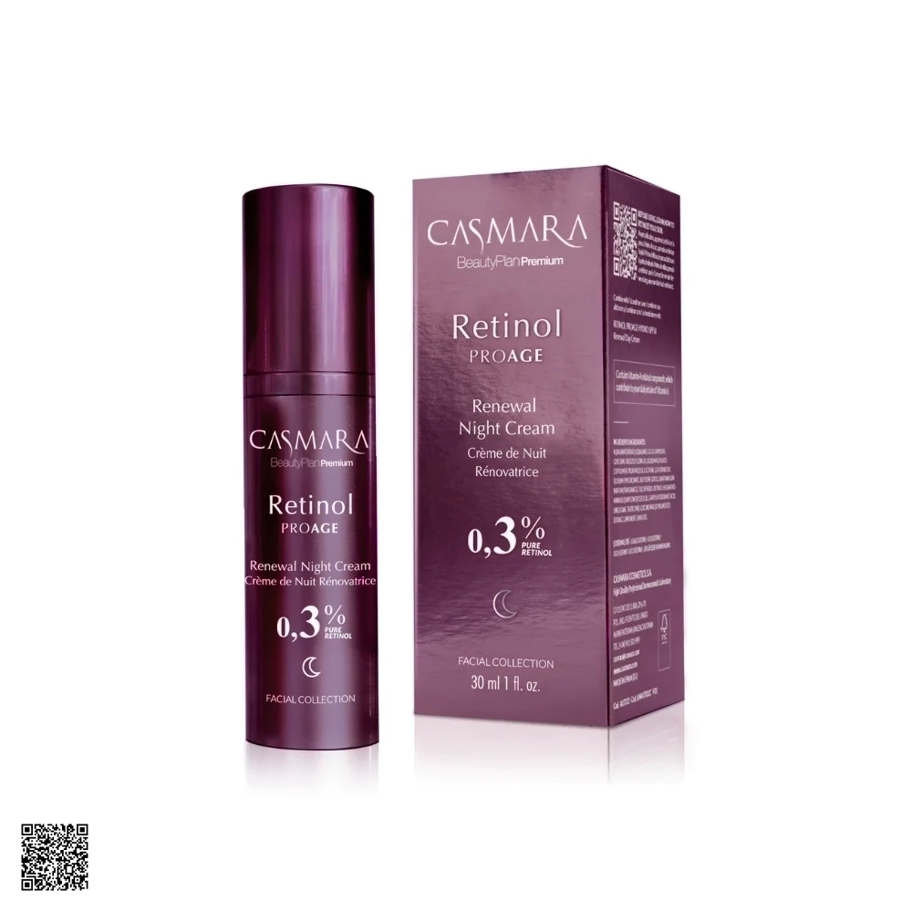 Casmara Retinol ProAge Renewal Night Cream 0.3% - Kem Retinol Trẻ Hóa Da Ban Đêm