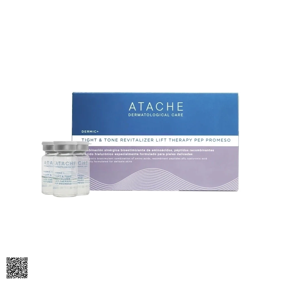 Atache Dermic+ Tight & Tone Revitalizer Lift Therapy Pep Promeso - Meso Nâng Cơ, Điều Màu Da