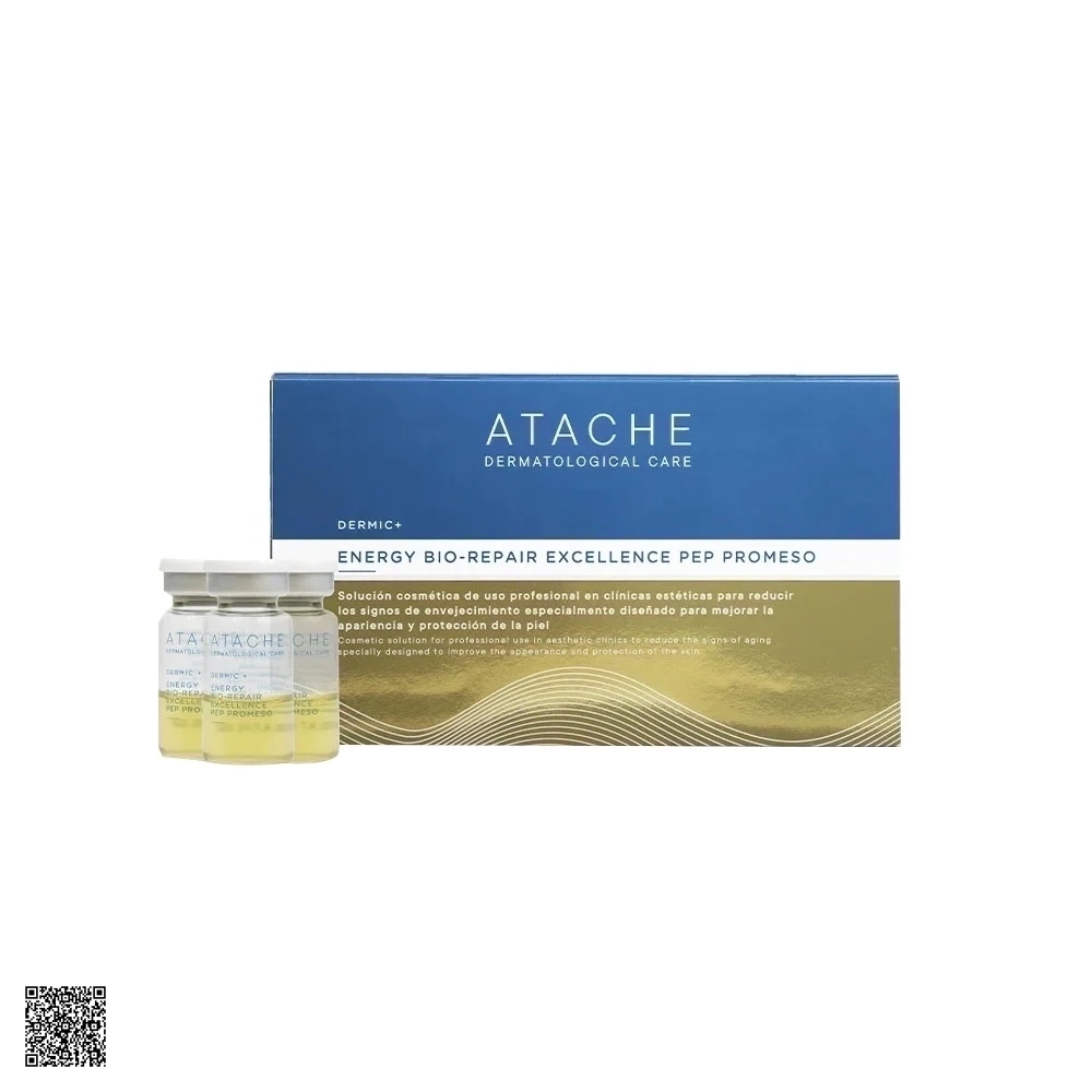 Atache Dermic+ Energy Bio-Repair Excellence Pep Promeso - Meso Tái Sinh Vi Tế Bào, Giảm Sẹo