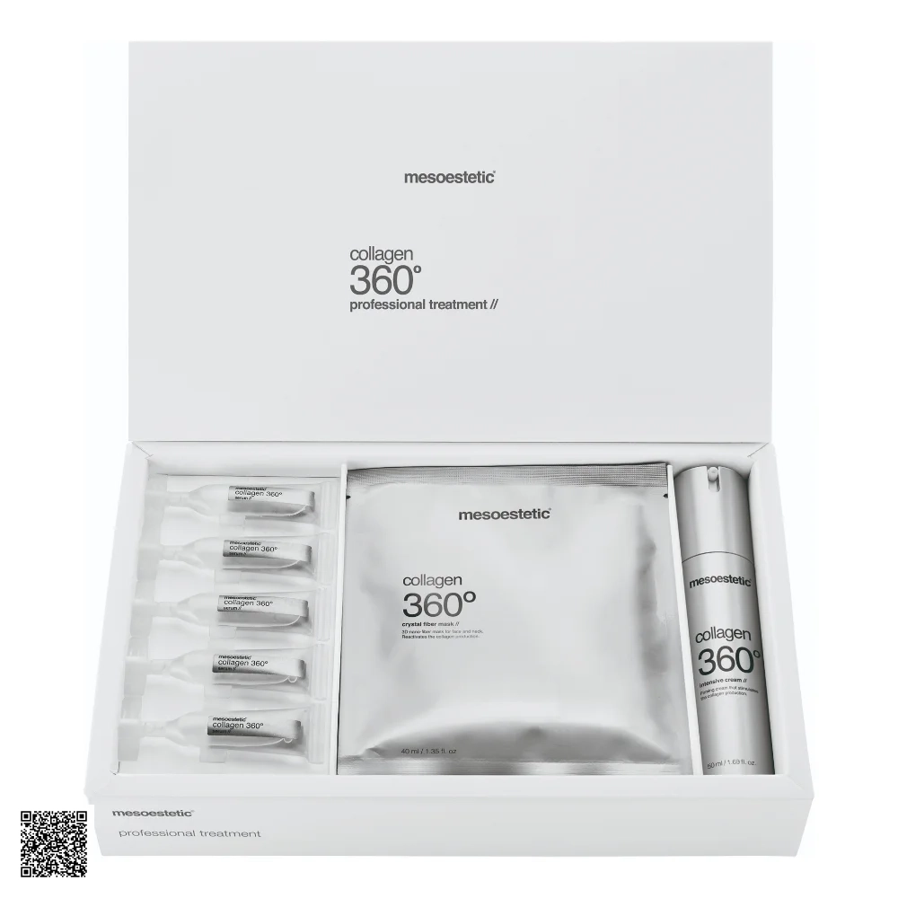 Mesoestetic Collagen 360° Professional Treatment - Bộ Sản Phẩm Collagen Trẻ Hoá Da
