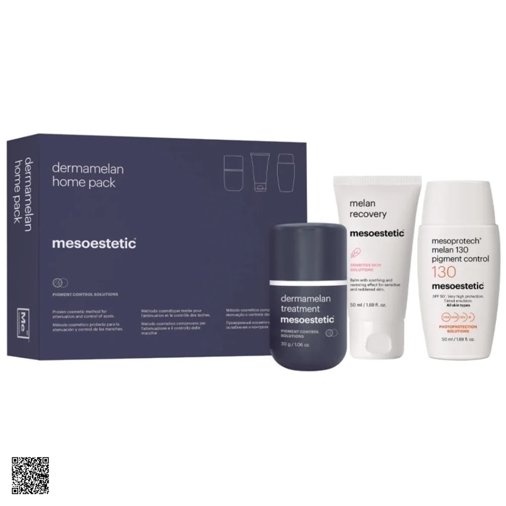 Mesoestetic Dermamelan Home Pack - Bộ Sản Phẩm Giảm Nám, Dưỡng Sáng Da