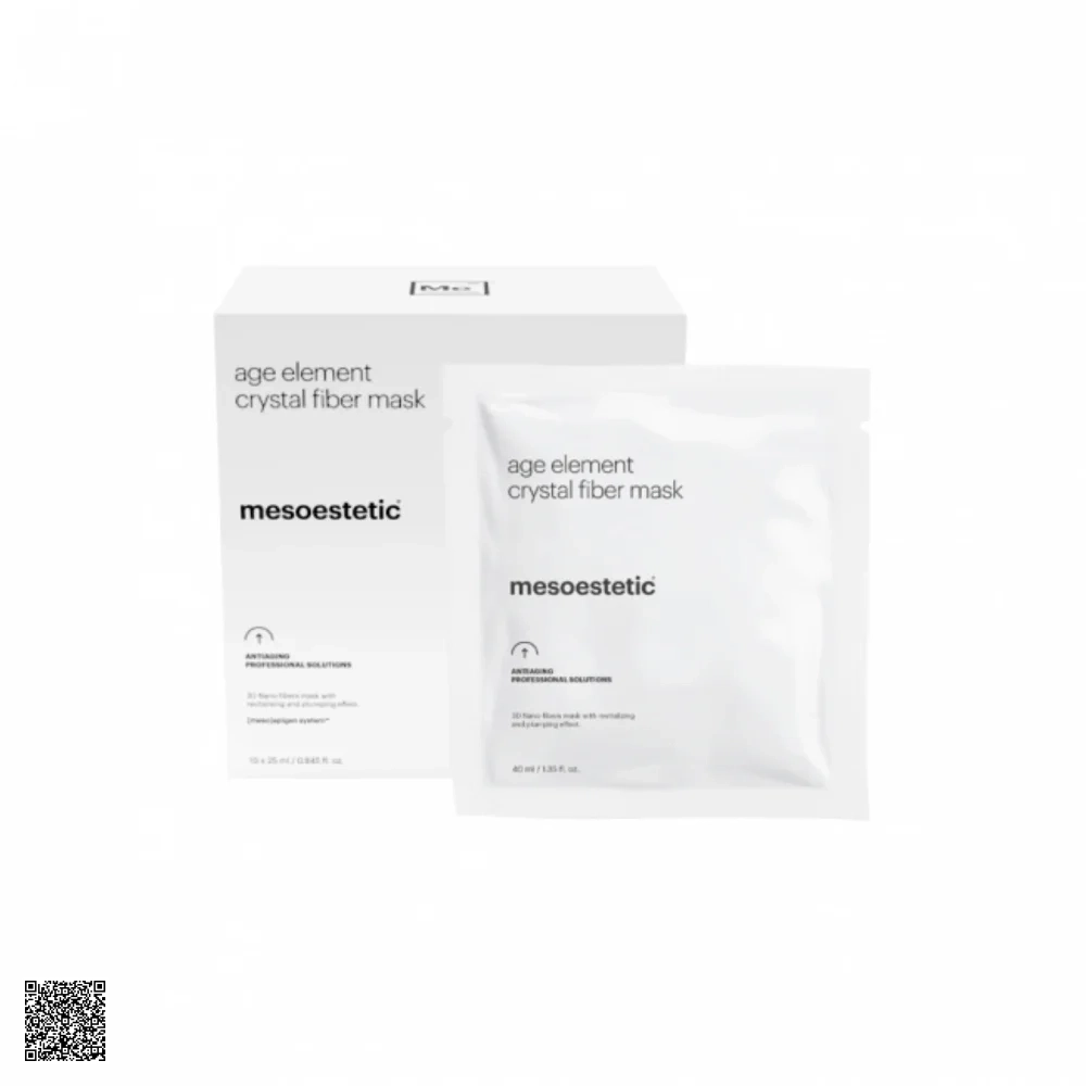 Mesoestetic Antiaging Professional Solutions Age Element Crystal Fiber Mask - Mặt Nạ Dưỡng Ẩm Sâu