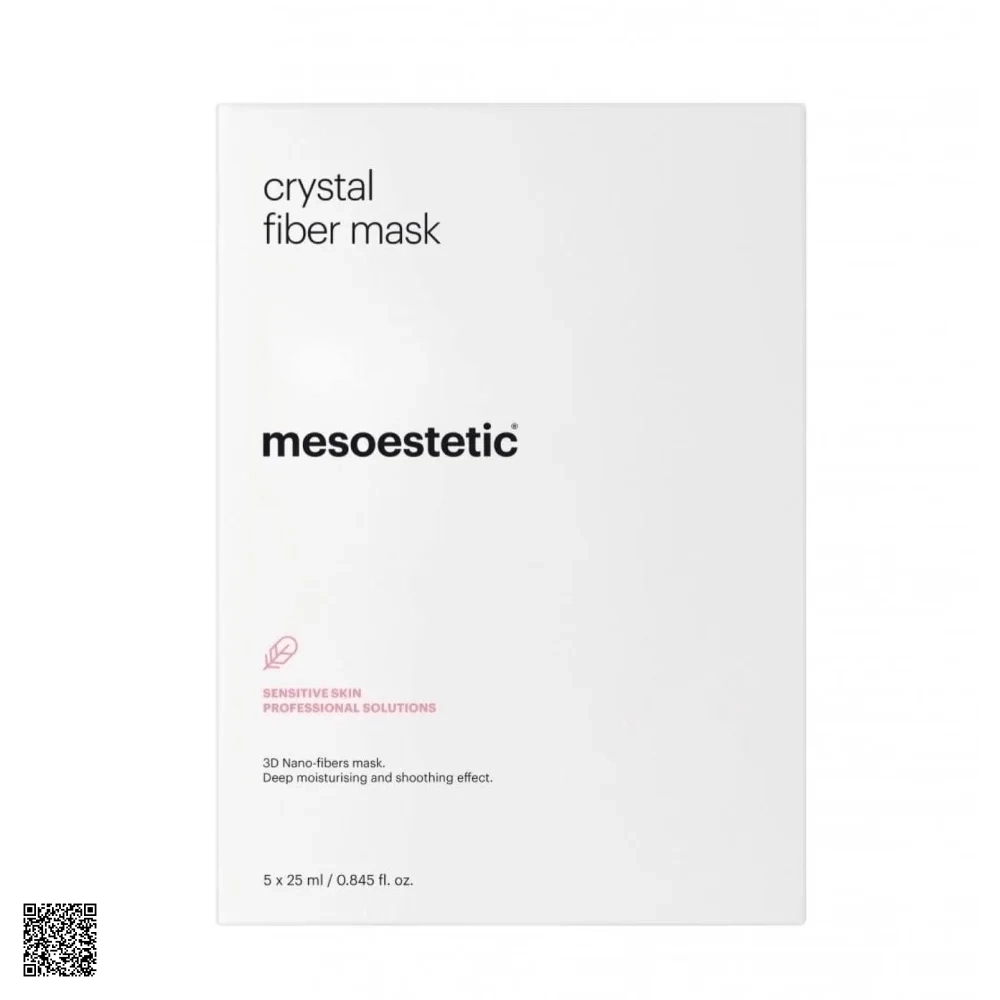 Mesoestetic Post-Peel Crystal Fiber Mask - Mặt Nạ Dưỡng Ẩm Tái Tạo Da