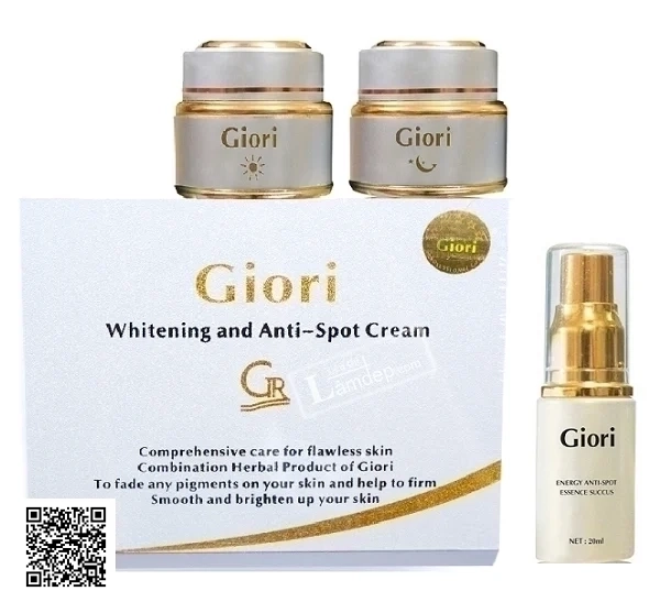 Bộ Sản Phẩm Trị Nám, Dưỡng Da Giori Nhật Bản ( Bộ 3 Giori)
