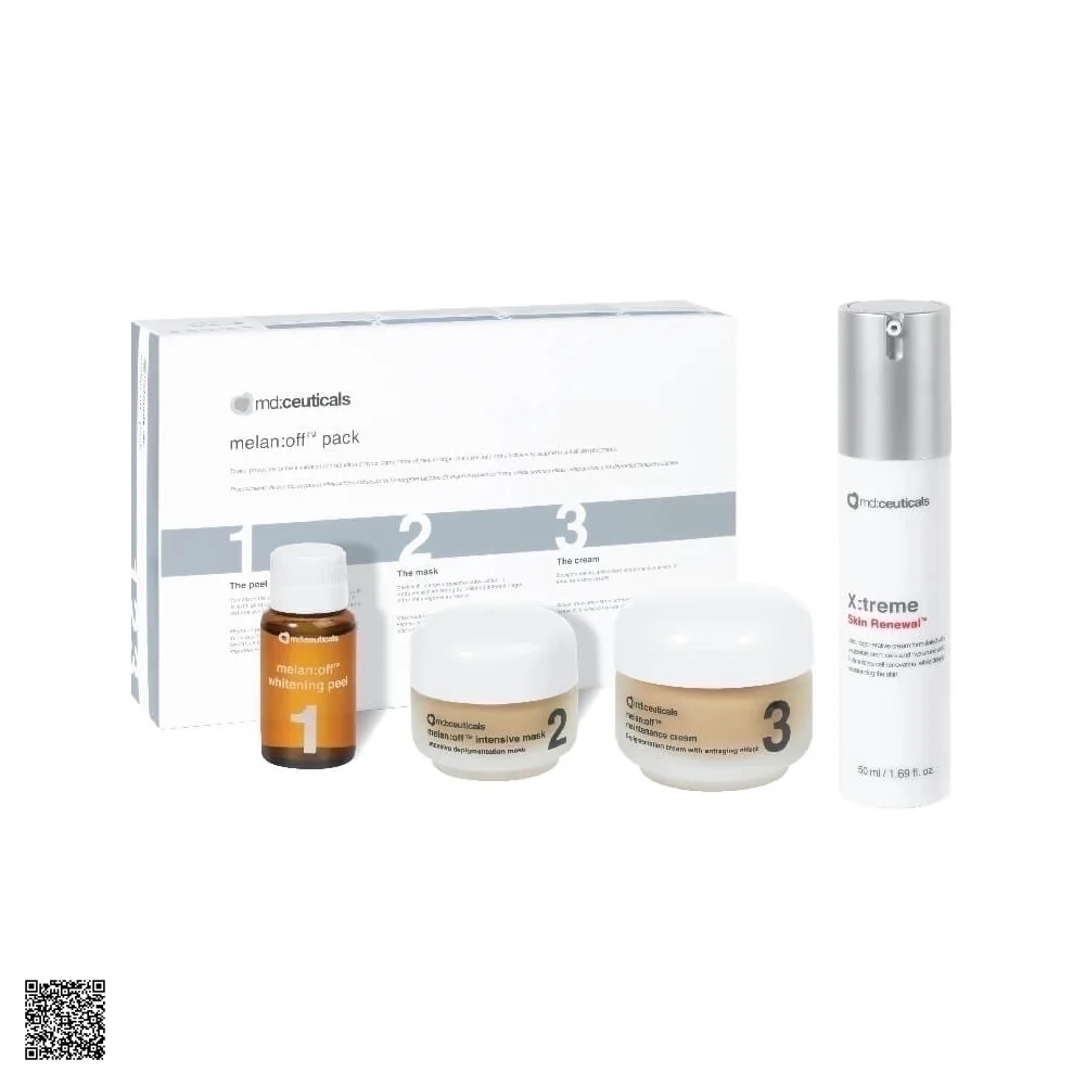 MD:Ceuticals Melan Off Depigmentation Treatment - Bộ Sản Phẩm Giảm Nám Chuyên Sâu