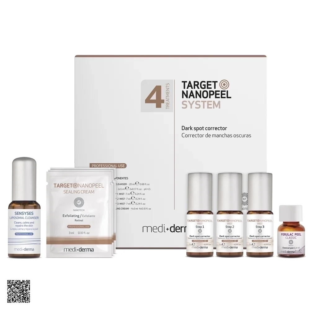 Mediderma Target Nanopeel System - Bộ Kit Giảm Sắc Tố Và Dưỡng Trắng Da