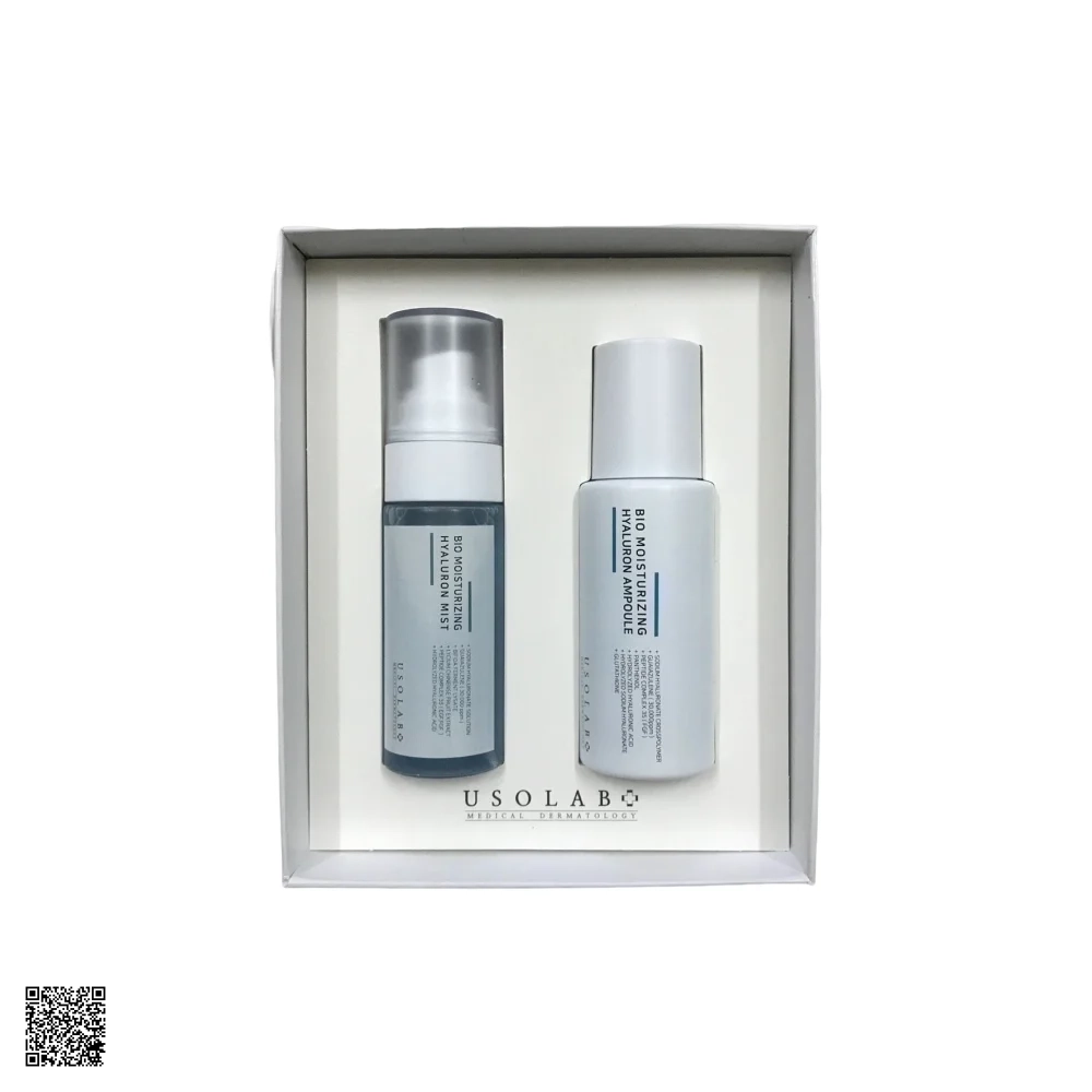Usolab Set HA Ampoule + HA Mist - Bộ Sản Phẩm Cấp Ẩm, Dưỡng Da