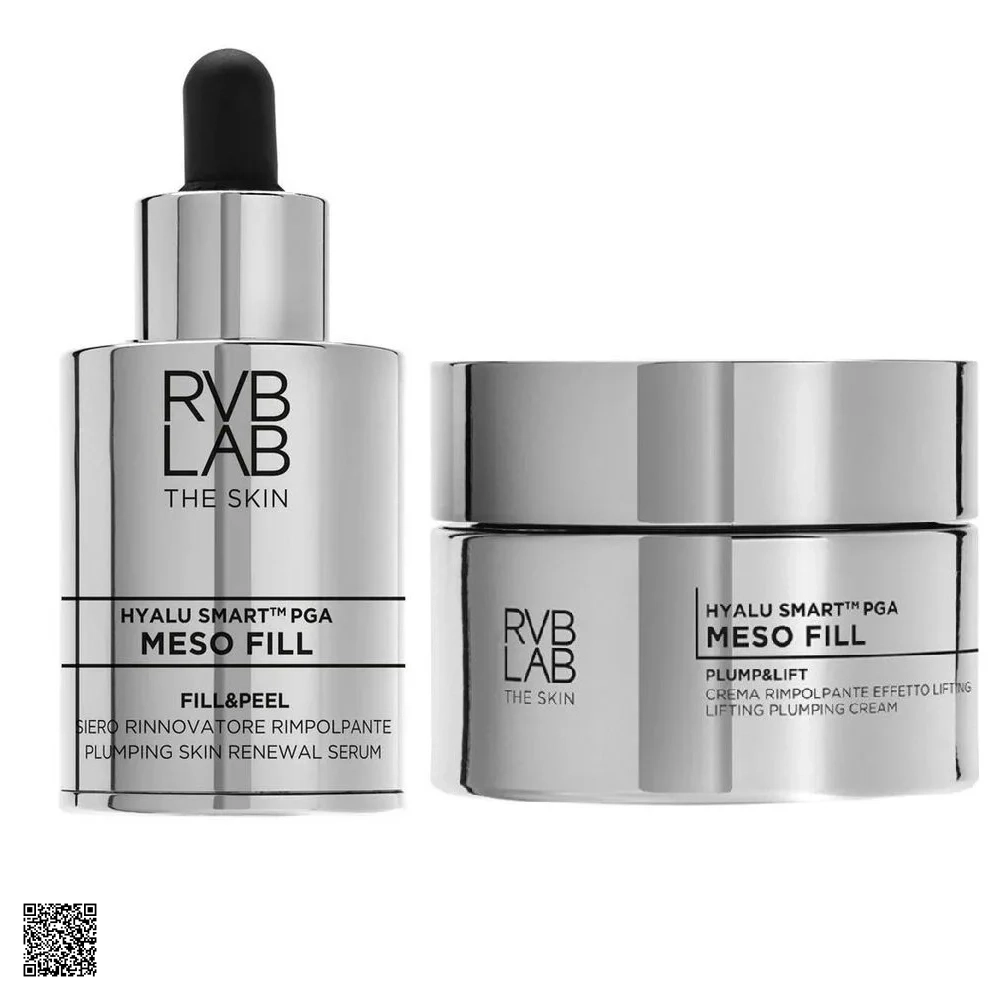 RVB LAB Meso Fill - Bộ Đôi Dưỡng Sáng Mịn, Cải Thiện Độ Đàn Hồi Da Của Ý