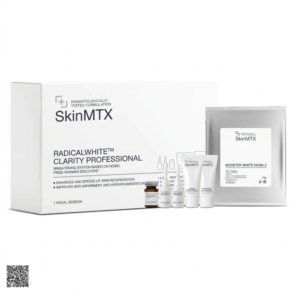 SkinMTX Radicalwhite Clarity Recovery Professional - Bộ Chăm Sóc Làm Sáng Da Chuyên Nghiệp (1 Session)