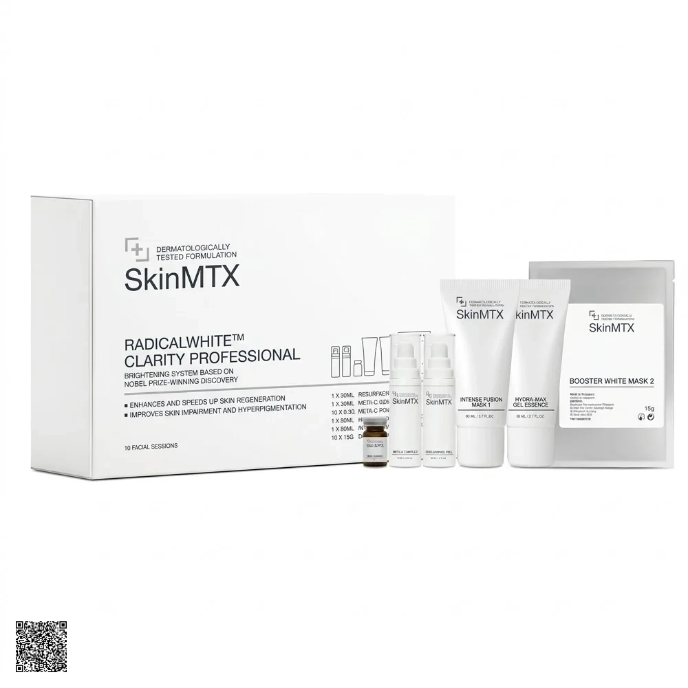 SkinMTX Radicalwhite Clarity Recovery Professional - Bộ Chăm Sóc Làm Sáng Da Chuyên Nghiệp (10 Session)
