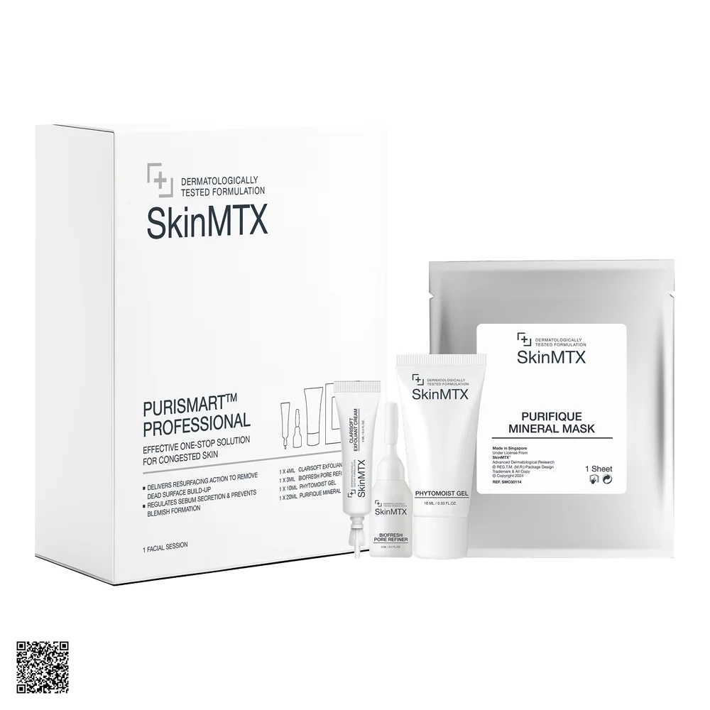 SkinMTX Skinmtx Purismart Professional - Bộ Chăm Sóc Da Mụn Chuyên Nghiệp