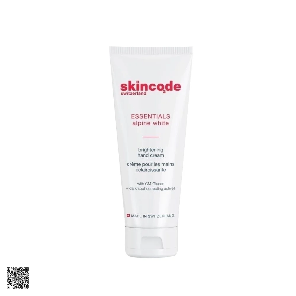 Skincode Essentials Alpine White Brightening Hand Cream - Kem Dưỡng Trắng Da Tay