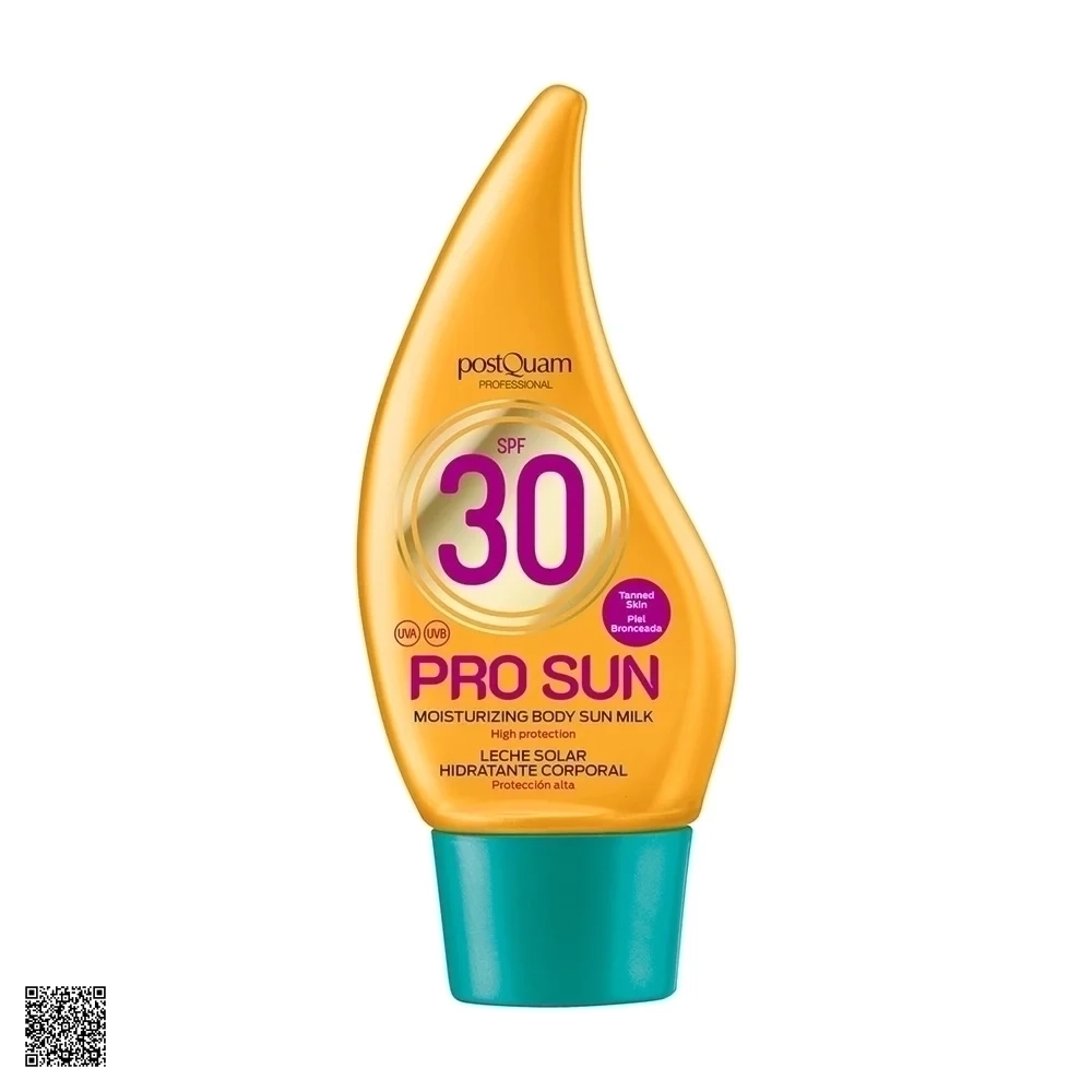 PostQuam Pro Sun Moisturizing Body Sun Milk SPF30 - Kem Chống Nắng Body Phổ Rộng