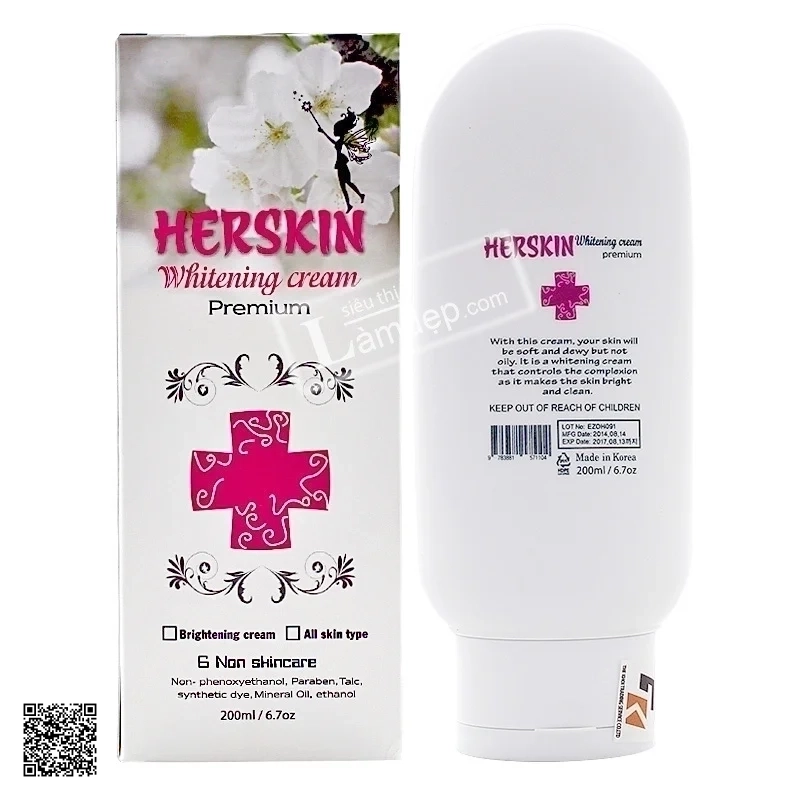 Kem Dưỡng Trắng Da Mặt Và Da Toàn Thân Herskin Whitening Cream