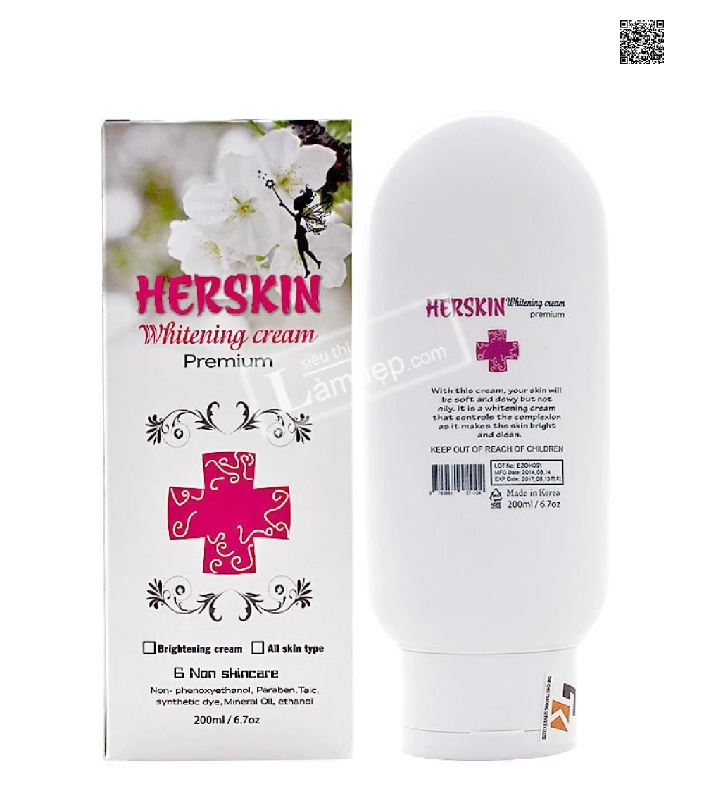Kem Dưỡng Trắng Da Mặt Và Da Toàn Thân Herskin Whitening Cream