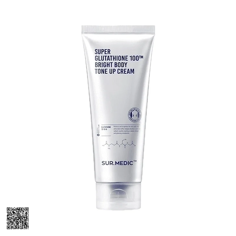 Sur.Medic Super Glutathione 100TM Bright Body Tone Up Cream - Kem Dưỡng Thể Trắng Da