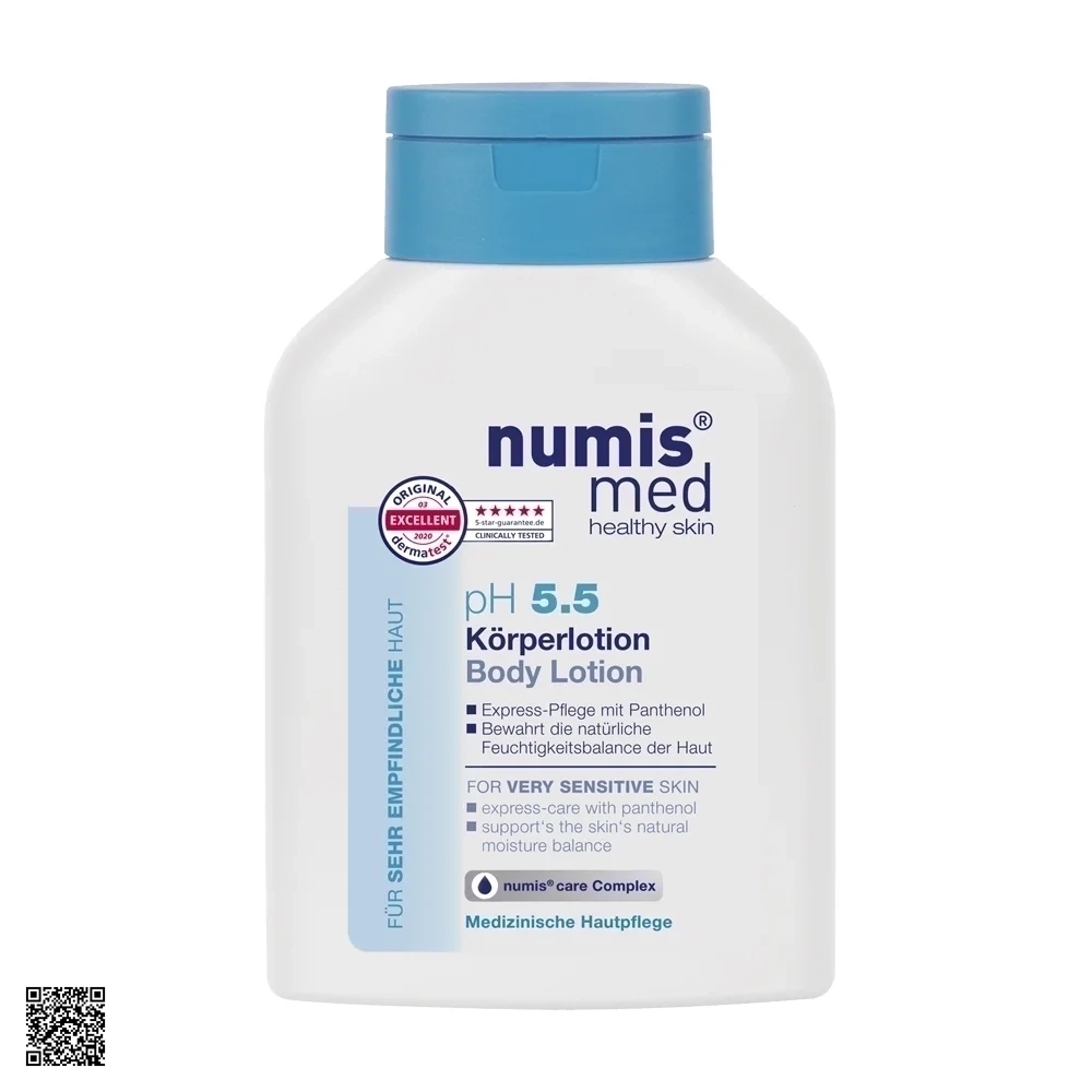 Numis Med Body Lotion pH 5.5 - Sữa Dưỡng Làm Dịu Da