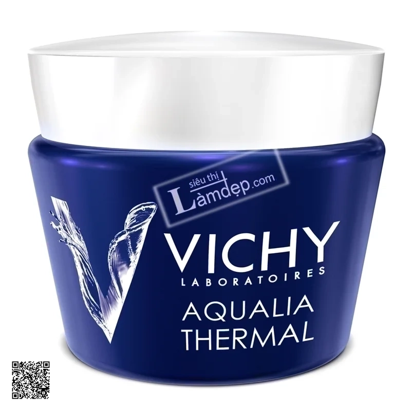 Mặt Nạ Ngủ Cung Cấp Nước Tức Thì Vichy Aqualia Thermal 75ml