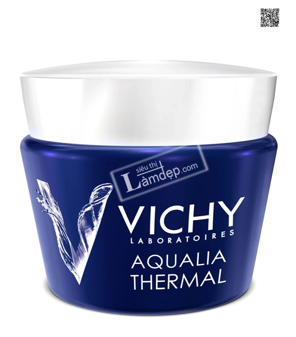 Mặt Nạ Ngủ Cung Cấp Nước Tức Thì Vichy Aqualia Thermal 75ml