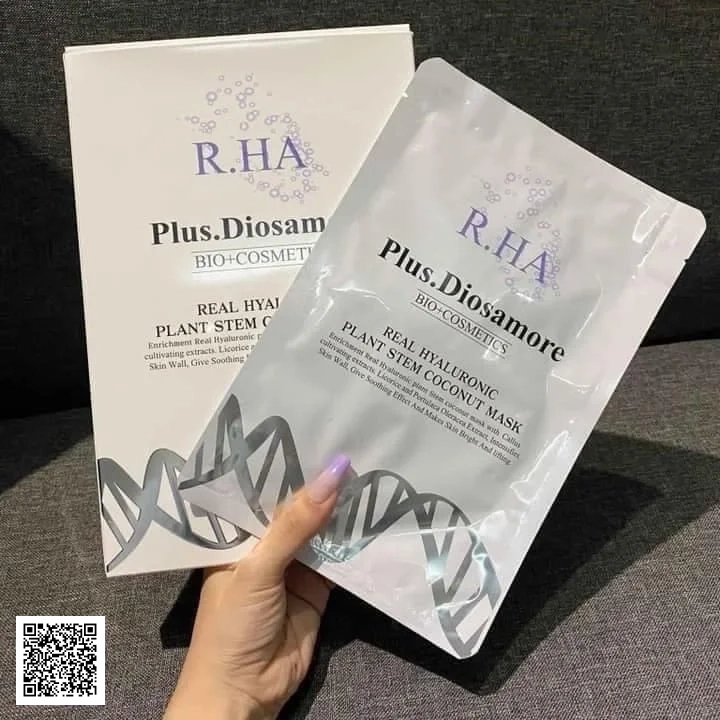 Mặt Nạ Tế Bào Gốc Tươi 4D Laksmira RHA Plus Diosamore Hàn Quốc (5 Miếng)