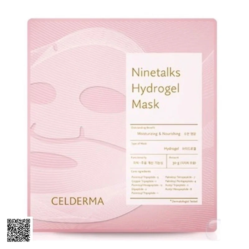Mặt Nạ Thạch Sinh Học Cấp Ẩm, Căng Bóng Da Celderma Ninetalks Hydrogel Mask
