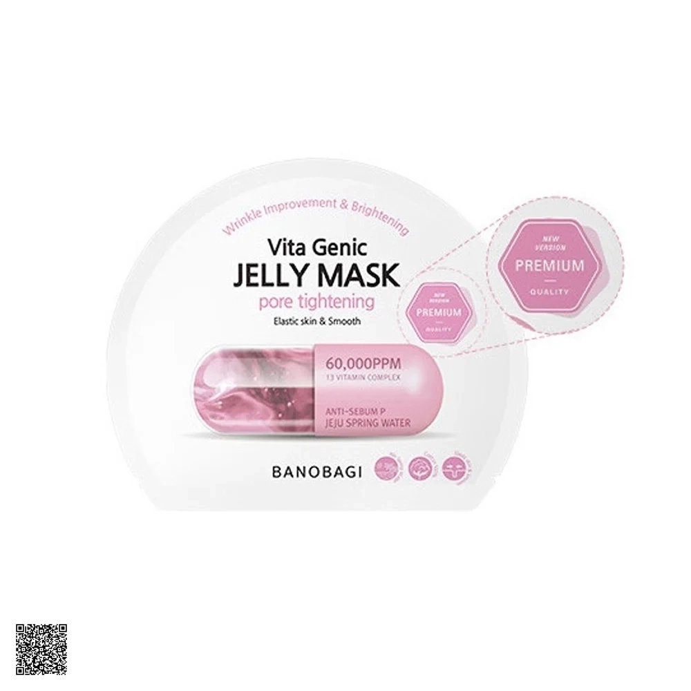 Banobagi Vita Genic Jelly Mask Pore Tightening Premium - Mặt Nạ Dưỡng Trắng Căng Bóng Da