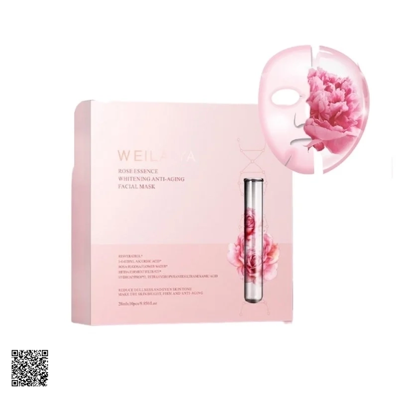 Mặt Nạ Trắng Da Weilaiya Skin Whitening Từ Hồng Vạn Cánh